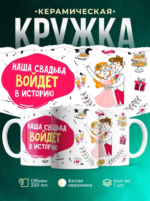 Кружка Свадьба Наша свадьба