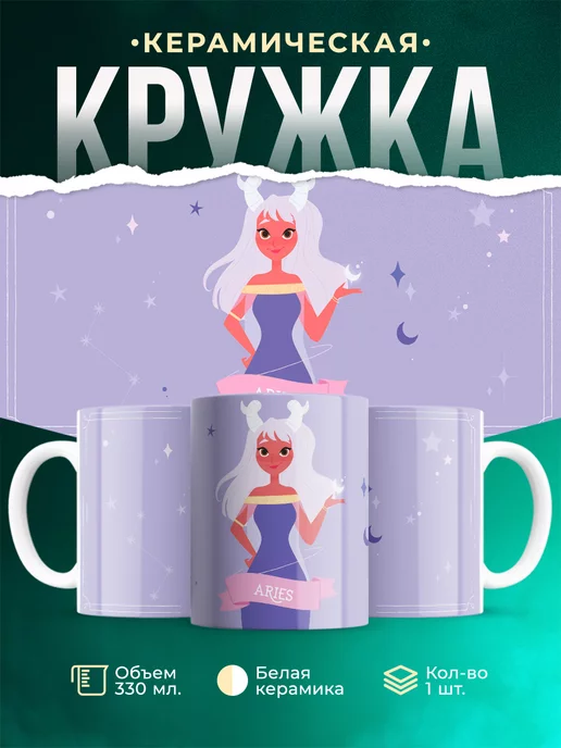 Кружка Знак зодиака Овен