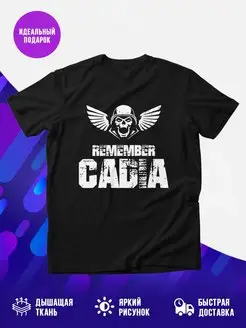 Футболка черная Remember Cadia