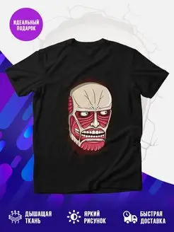 Футболка черная HERES TITAN
