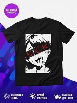 Футболка Sick Ahegao