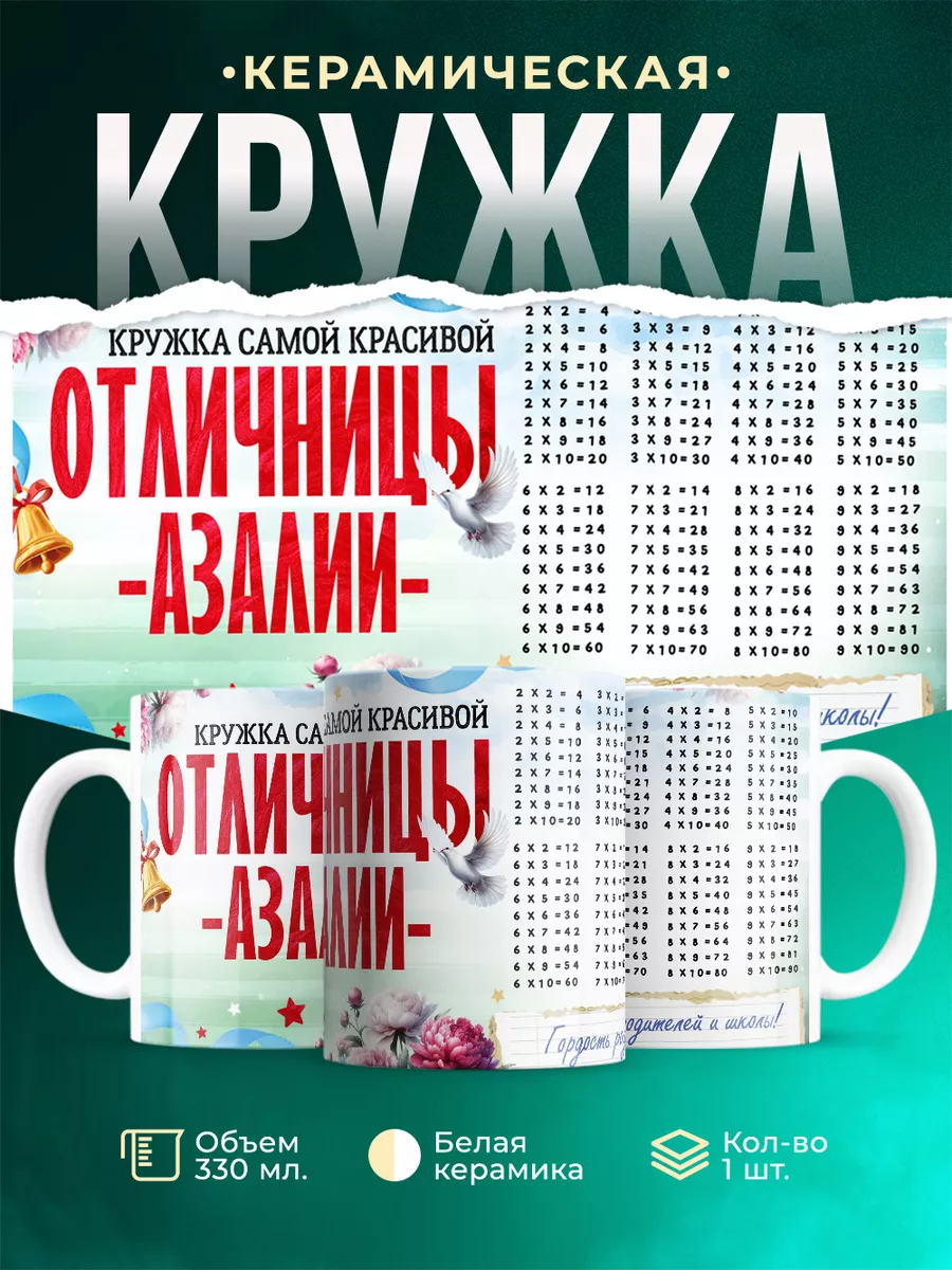 Кружка Отличница Азалия