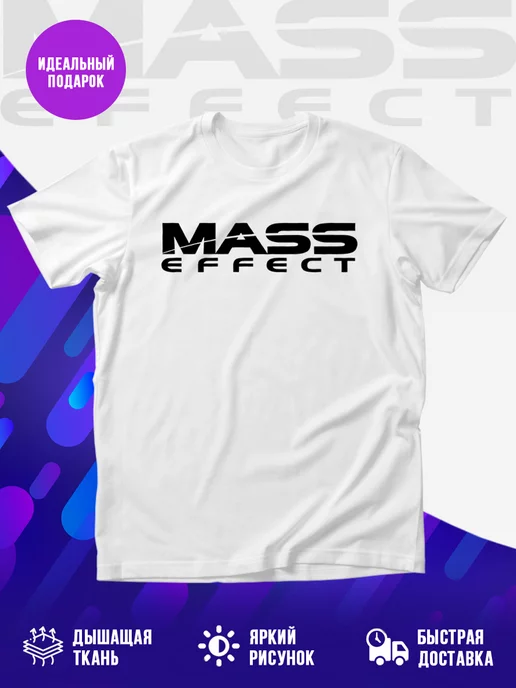 Футболка ЛОГО MASS EFFECT N7 МАСС ЭФФЕКТ Н7
