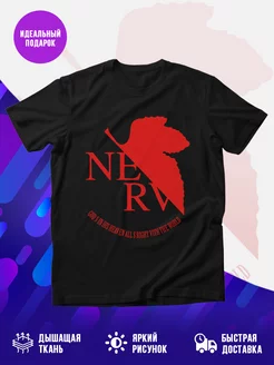 Футболка Nerv в Neon Genesis Evangelion