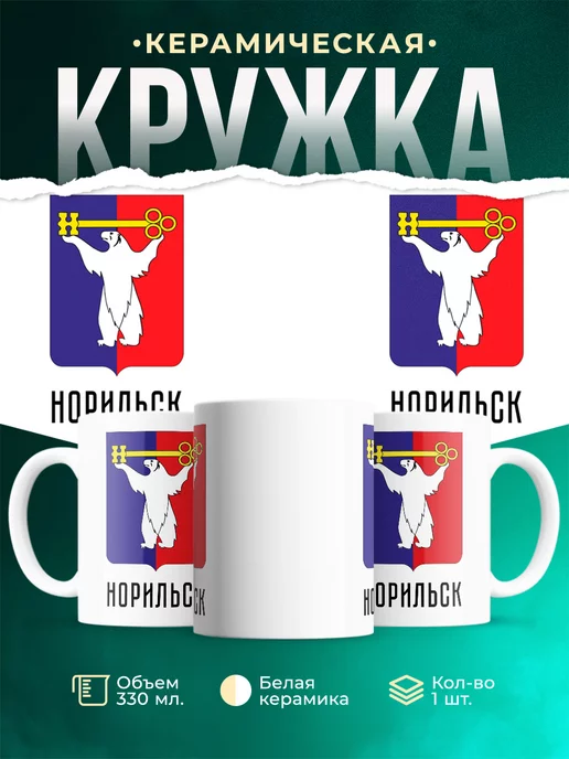 Кружка Россия Норильск
