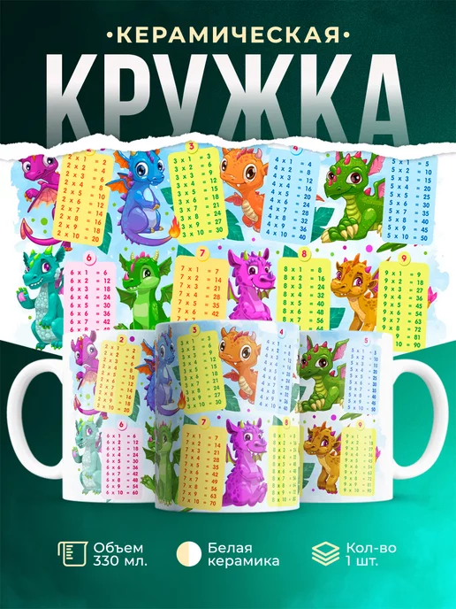 Кружка Школа Таблица умножения