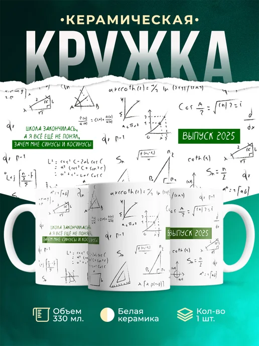 Кружка Выпускной Школа закончилась