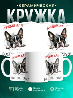 Кружка Бостон-терьер