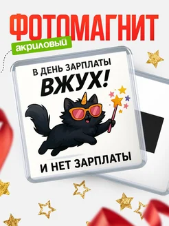 Купить магнит сувенирный 65мм с котом в подарок с доставкой по России