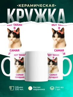 Купить кружку с котиками с доставкой по России — оригинальный подарок