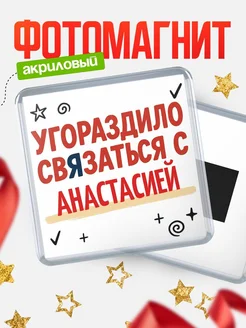 Купить магнит с юмором про Анастасией с доставкой по России