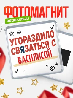 Купить магнит с юмором про Василисой с доставкой по России