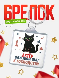 Купить брелок кот удачи Актёр менеджер с доставкой по России