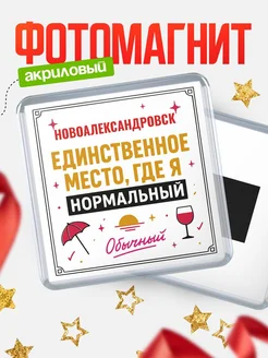 Купить магнит с именем Новоалександровск с доставкой по России — ироничный подарок