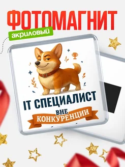Купить магнит корги It специалист с доставкой по России — оригинальный подарок кадровику