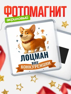 Купить магнит корги Лоцман с доставкой по России — оригинальный подарок кадровику