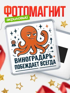 Купить магнит Виноградарь побеждает всегда с доставкой по России