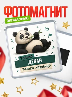 Купить магнит с пандой Декан в подарок рекрутеру с доставкой по России
