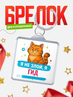 Купить брелок с котом Гид в подарок с доставкой по России
