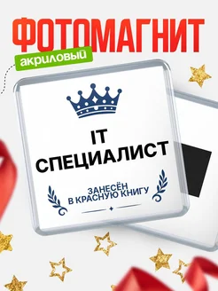 Купить магнит сувенирный 65мм It специалист — именной подарок с доставкой по России