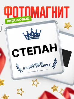 Купить магнит сувенирный 65мм Степан — король красной книги с доставкой по России